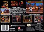 Mortal Kombat Box Art Back